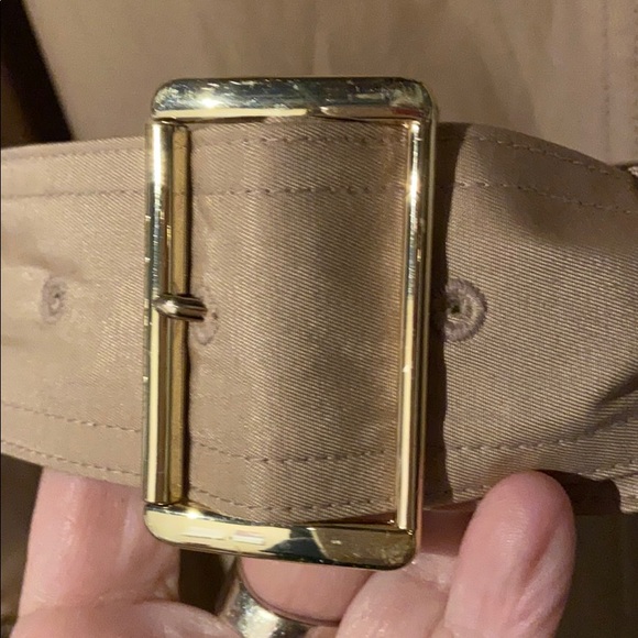 Michael Kor’s tan Trench Coat - Picture 7 of 8